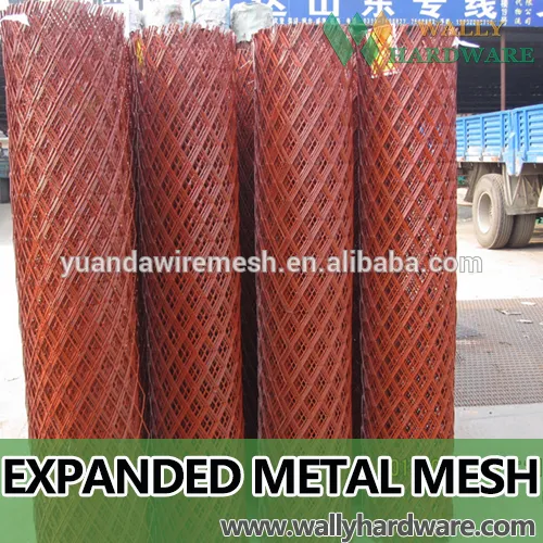 pvc coated expanded metal mesh