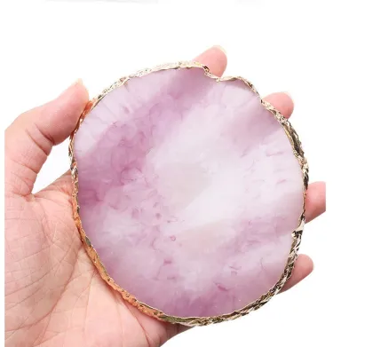 Disposable Plastic Glue Flower Shape Glue Pad for Nail Art