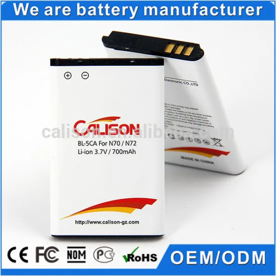 Original capacity BL-5CA mobile phone battery for Nokia