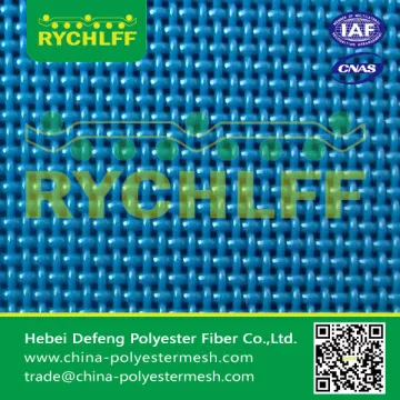 Polyester mesh plain woven belt conveyor