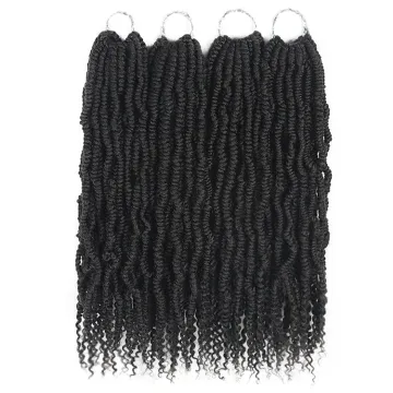 wholesale 18 inch Bomb Pre Twisted Crochet Braids Hair Extensions Ombre Spring Twist Curly Crochet Hair Synthetic Braiding Hair