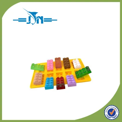 8pc Silicone Molds for Lego Lovers