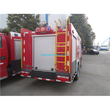 RHD LHD crew cab 3t fire fighting truck