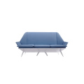 Loveseat Design Linne Säng Lounge Chesterfield Soffa