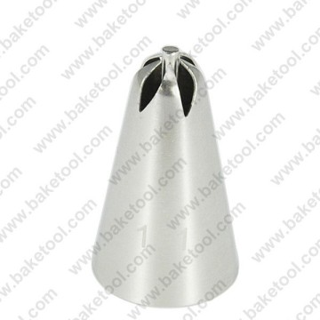Stainless steel 18/8 cake decorating nozzle #191 with core
