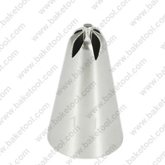 Stainless steel 18/8 cake decorating nozzle #191 with core
