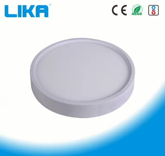 18W Rimless Round Surface Mounted Led Panel Light