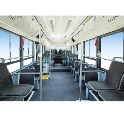 China's 10-Meter Public Passenger Electric Urban City Bus with New Energy LFP Battery