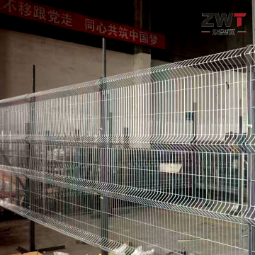 Valla de acero galvanizado duradera