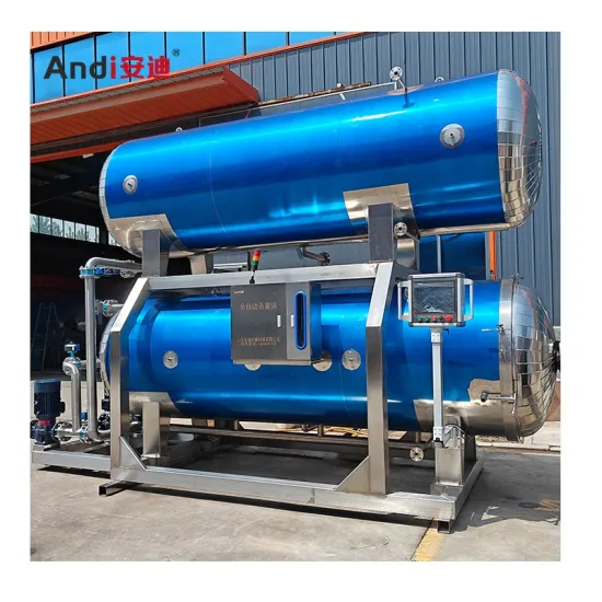 Steam Retort Secondary Sterilization for Beverages and Foods