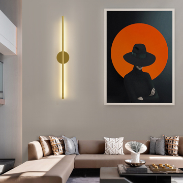 Katchy Indoor LED WALL SCONCE GOLD HOTER LIGHT
