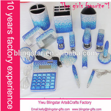 hot selling bling office stationery set