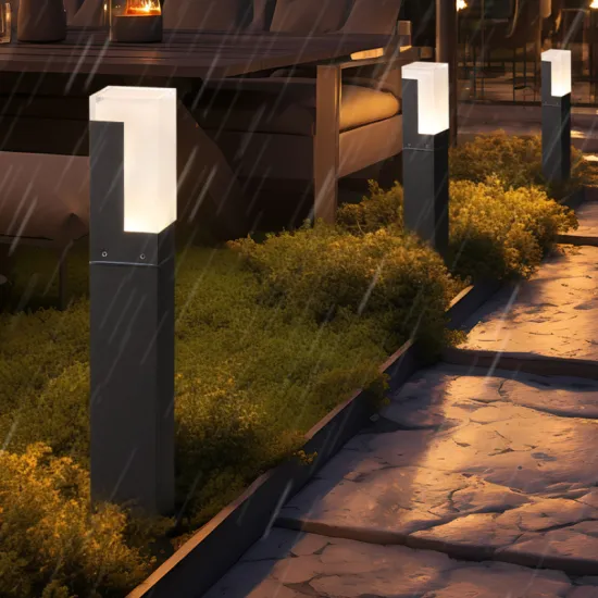 Waterproof Villa Garden Aluminum Lawn Light - LED Bollard Lamp (5W/7W/10W) for Courtyard and Landscape