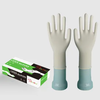 Medical Disposable Latex Sterile Powder Free or Powdered Surgical Gloves With CE ISO Ceterified