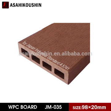 Big Sale! Chinese Presented Up to JIS A5741 WPC Cladding Tiles