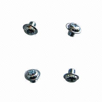 Pan Head Screws with Washer, DIN, ANSI, BS JIS and ISO Standards