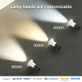 Alumínium LED falmosó Downlight Glare Gotlight