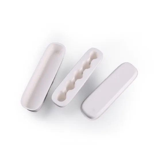 Custom printing paper pulp box bagasse pulp box