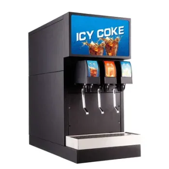 Commercial Post Mix Soda Fountain Dispenser with 5 Valves Carbonated Beverage C Drink Machine