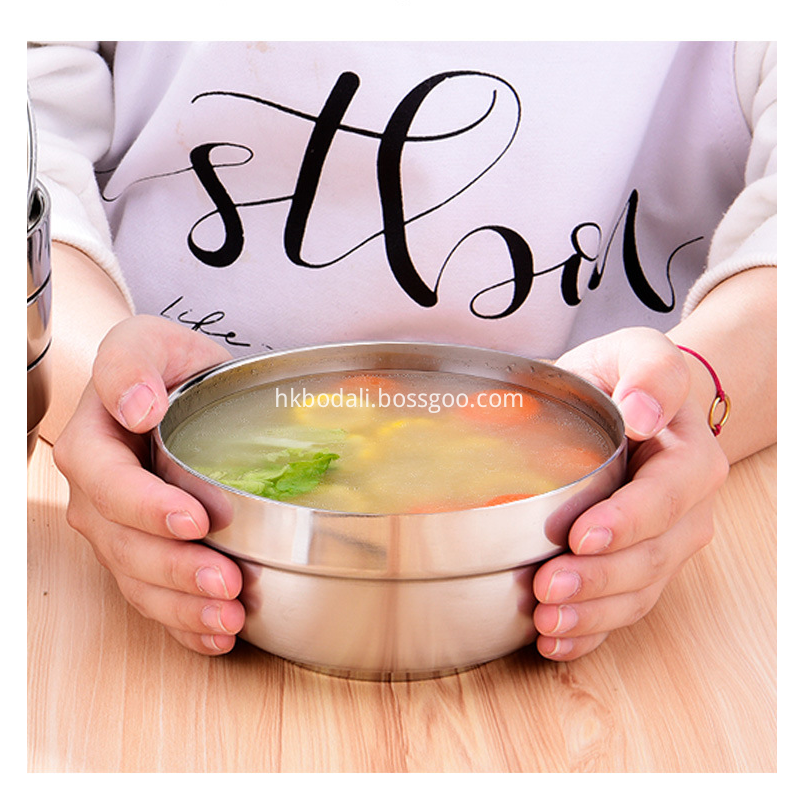 Household Stainless Steel Insulated Bowl