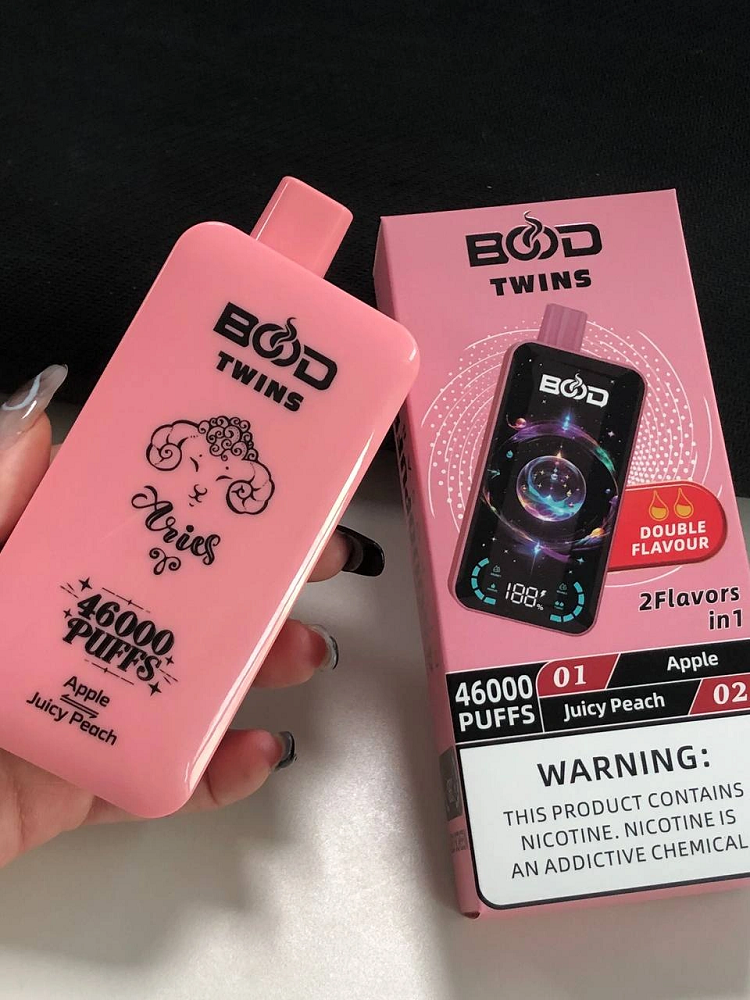 BOOD Twins 46k Puffs Vape แบบใช้แล้วทิ้ง