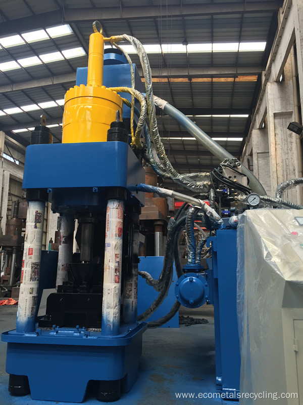 Automatic Aluminium Chips Scraps Turnings Briquette Press