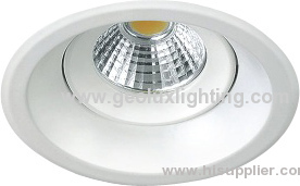 Turnable Round Led Cob Downlight 