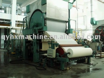 1575 model corrugated paper production line