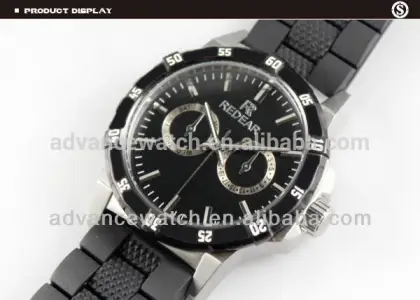 Hot sport watches western watches men silicone wristband watch