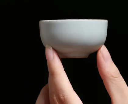 Handmade Ru Kiln tea sets