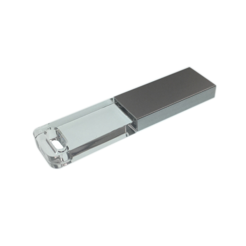Mini unidade flash USB slim Crystal