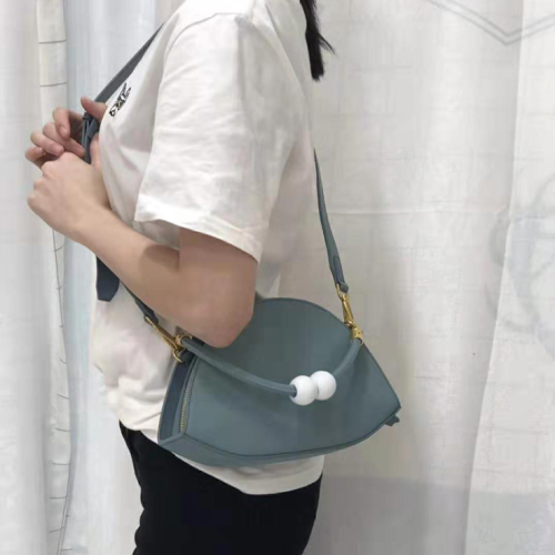 YSPB-0083,yiwu factory genuine leather women fashion single shoulder bag