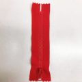 Factory Provided red plastic zippers for coat