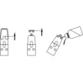 cartouche d&#39;atomiseur stylo à vapeur mince