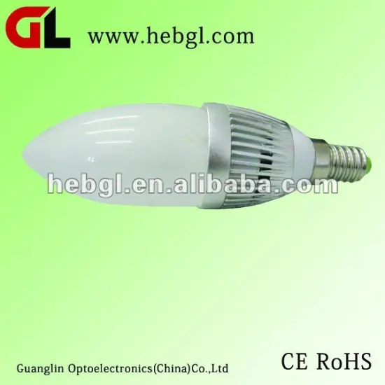 Popular High-efficiency Energy-saving LED Candle lamp 5W CE