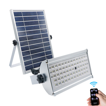 Sensor de radar de microondas Luz de inundación solar 12W