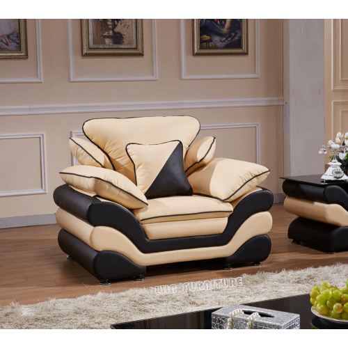 Living Room Furniture Leather Sofa combination