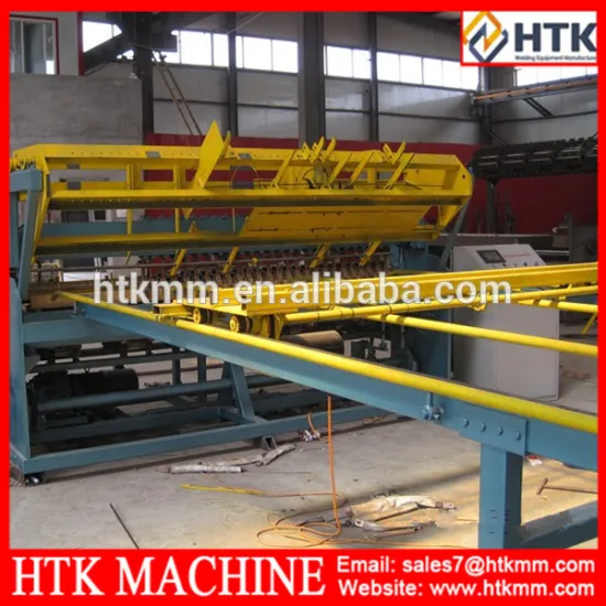 Hebei pneumatic double wire fence mesh welding machine(8+6+8)