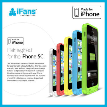 external battery case for iphone 5c charger case