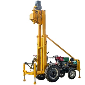 Tractor Mounted Water Borehole Drilling Machine for 100m to 150m - Diesel Hydraulic Well Drilling Equipment