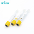 yellow cap sst gel blood collerction collection tube