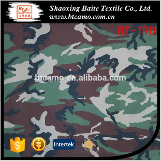 Wholesale 2016 New arrival printing Twill miltary camouflage fabric BT-170