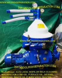 Alfa Laval oil purifier, Industrial centrifuge, biodiesel centrifuge MOPX-205