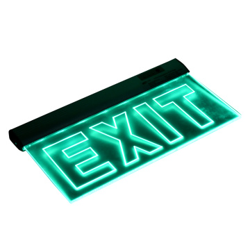 Running Man Double Sided Acrylic Exit Sign