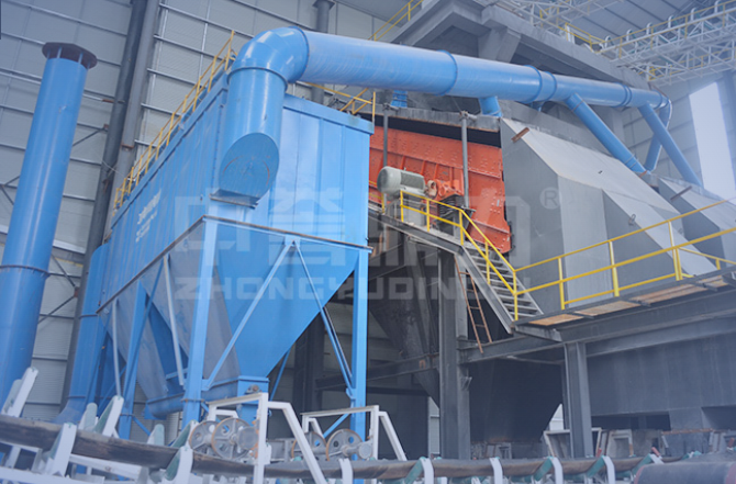 Limestone production line