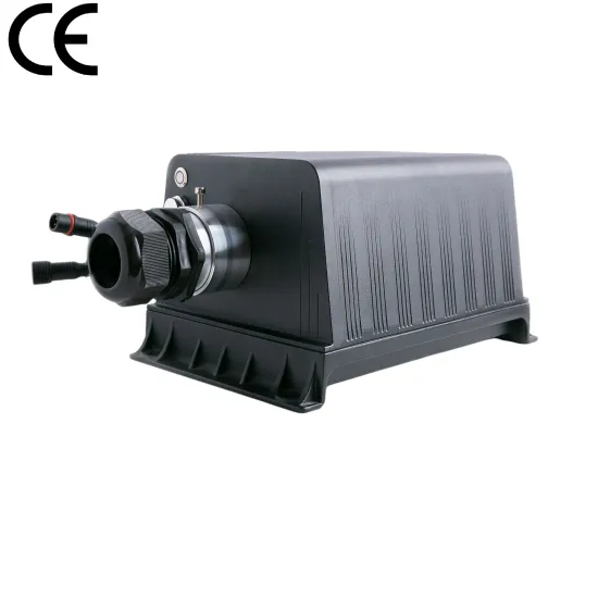CE Approved 60W LED Fiber Optic Light Engine DMX RGBW IP65 Waterproof Pool Fountain Light