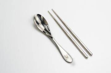 Bacchette in puro titanio artistico a forma di bambù