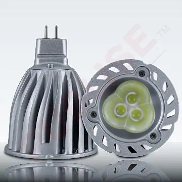 CREE XBD Popular LED MR16 6W 3x2 Max 500lm Silver