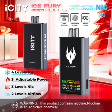 Disposable vape iCity ICE FURY 40000 puffs 900mAh