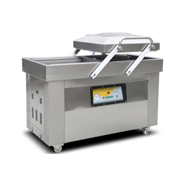 Double Chamber Food Vacuum Packing Machine for Chicken, Rice, Meat, and Fish
